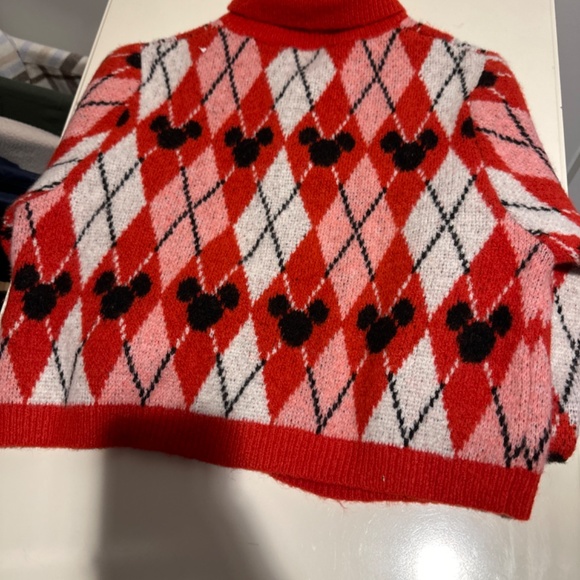 Zara Mickey Mouse Disney jacquard knit rare - Picture 2 of 2